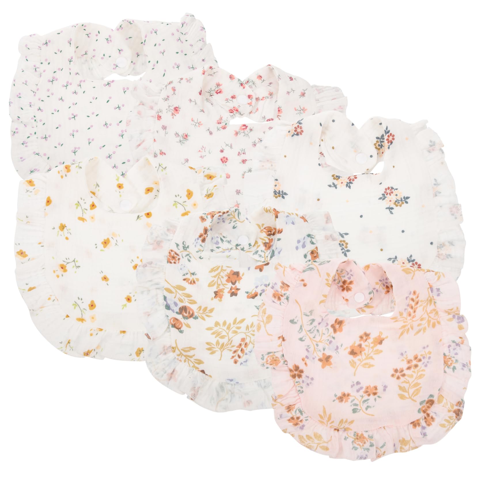 Toyvian 18piezas Baberos De Algodón Para Bebés De Diseño Elegante y Absorbente Perfectos Para Alimentación y Babas Unisex y Cómodos Para Recién Nacidos