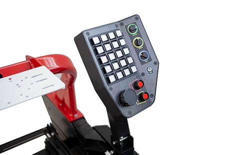 azracing Racing Button Box صندوق أزرار USB متعدد الوظائف لعجلة القيادة التي تعمل بنظام Windows للكمبيوتر الشخصي، تصميم الزاوية، خيارات تركيب متعددة