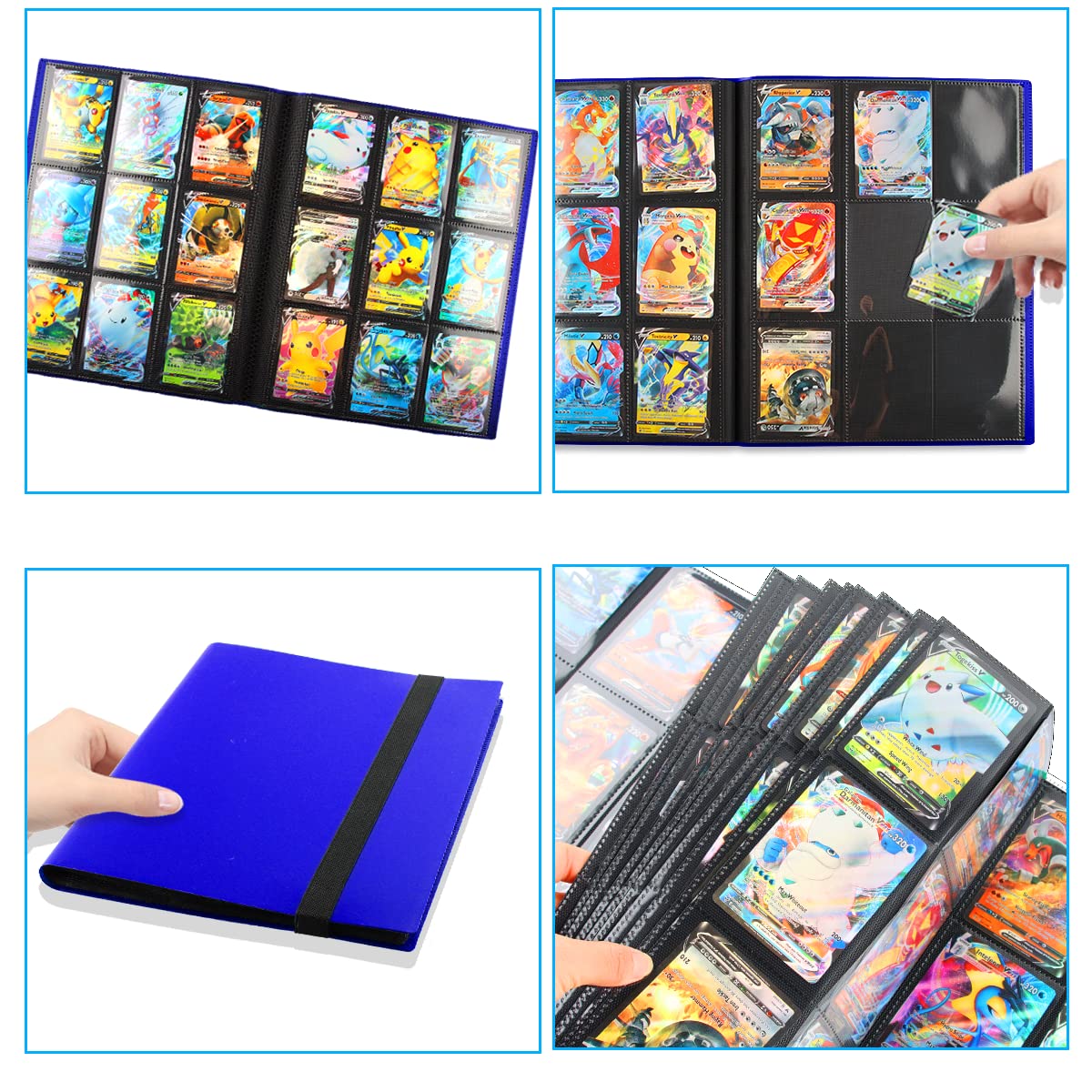 Porte-Cartes à Collectionner, Album Porte-Cartes, Cahier Gamme