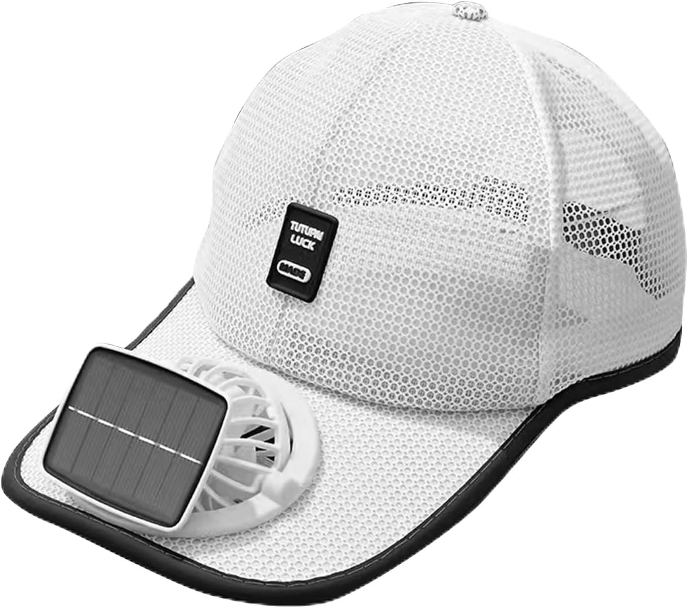 USB Charging Solar Fan Hat for Unisex, Cooling Baseball Cap with Sun Visor, Breathable UV Protection for Outdoor