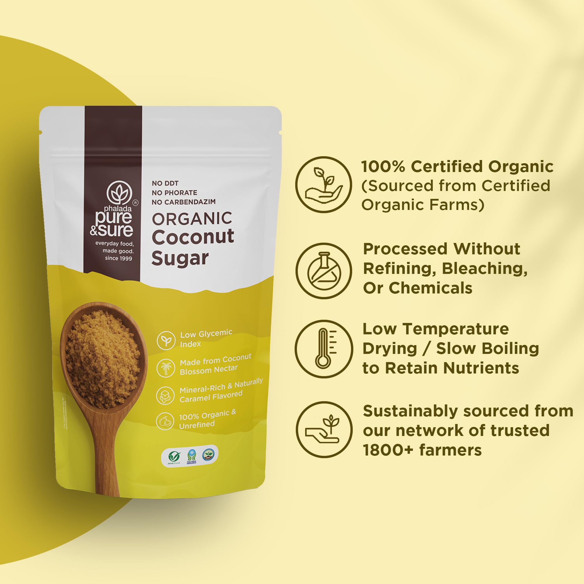 Pure & Sure Organic Coconut Sugar