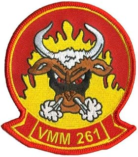 VMM-261 Raging Patch- Sew On, 4.5 inch