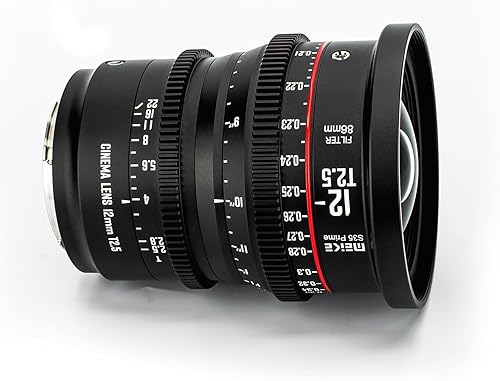 MEKE 12 mm T2.5 Super 35 Prime Kinoobjektiv EF-Mount Cine — nuotrauka 5