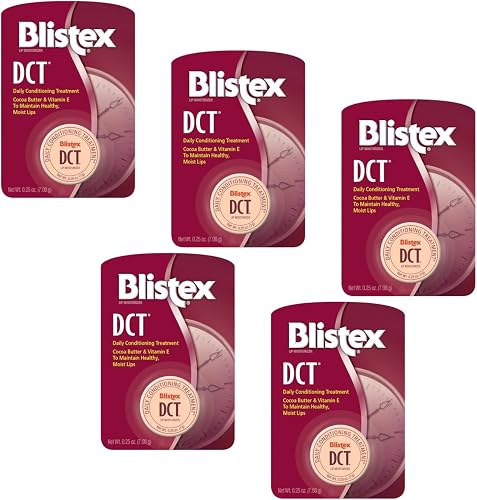 Blistex DCT Daily Conditioning Treatment, 0.25 oz (Bundle of 5)