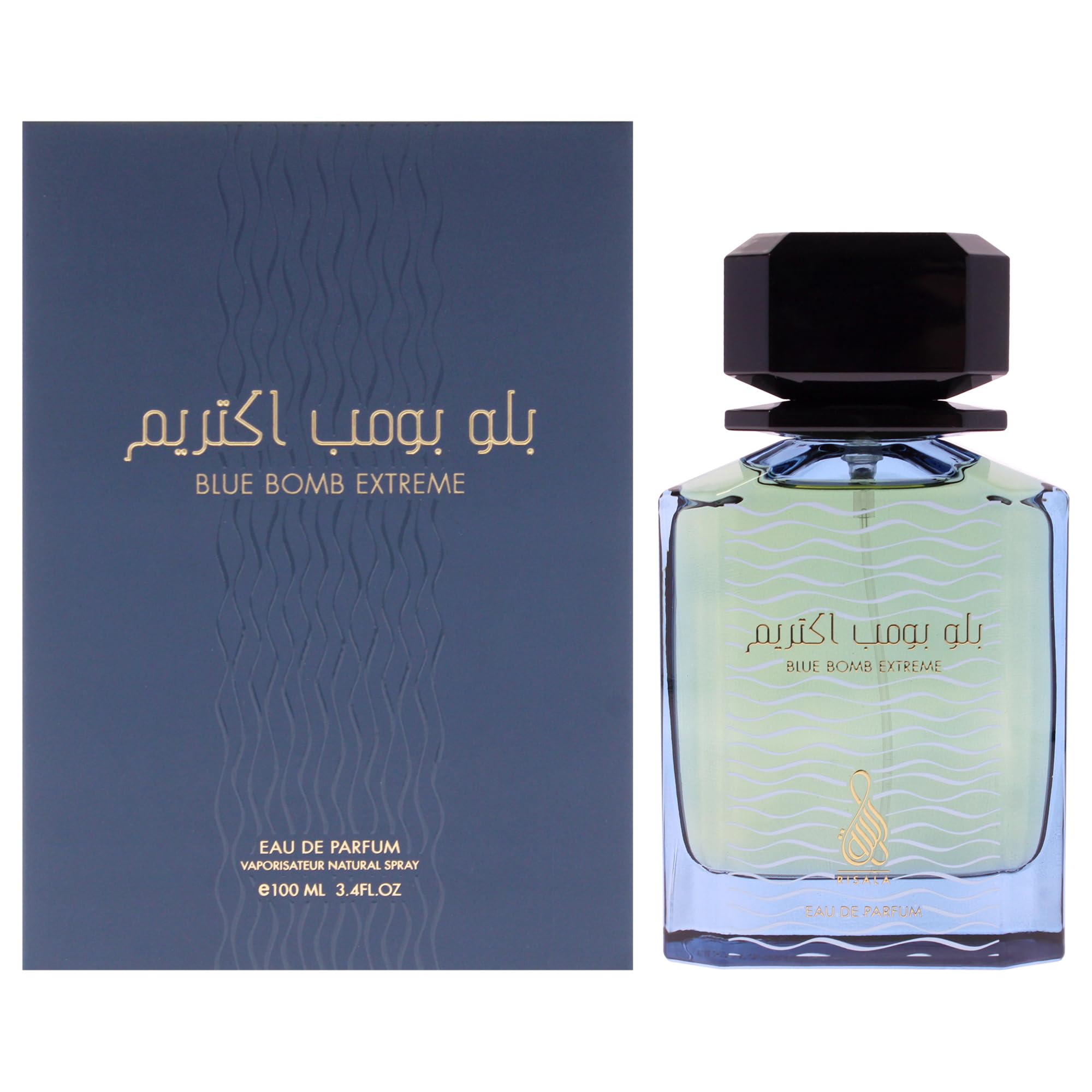 Risala Blue Bomb Extreme By For Unisex - 3.4 Oz Edp Spray