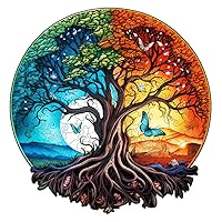 KAAYEE Puzzle in Legno 280 Pezzi, Animali Con Scatola Regalo