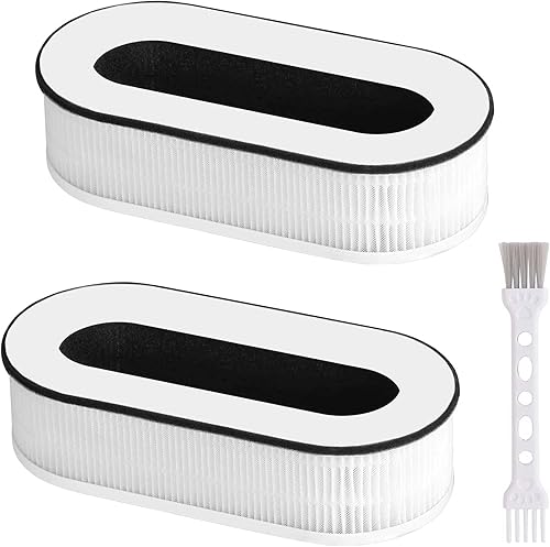 Miniatura 8 de Filtro de repuesto RP-AP068, compatible con RENPHO purificador de aire RP-AP068 RP-AP068W RP-AP068B RP-AP068-F2, filtros HEPA 3 en 1 de grado H13 (4