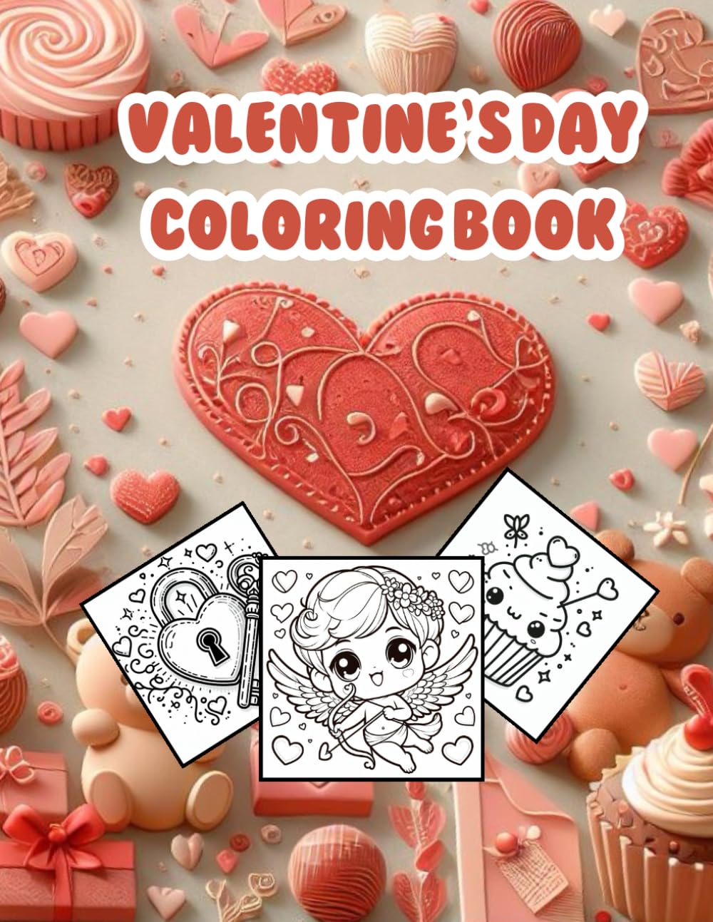 Valentine's Day Coloring Book (Fun Coloring & Cute Illustrations)