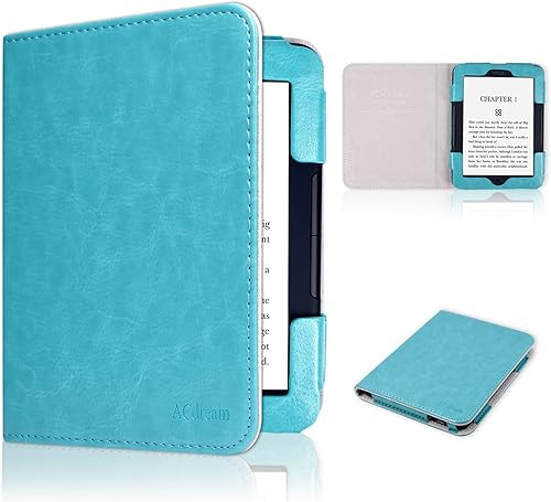 ACdream Funda para Nook Glowlight 4 Plus de 7.8 pulgadas versión 2023, funda de piel sintética prémium para Nook Glowlight4 Plus con cierre