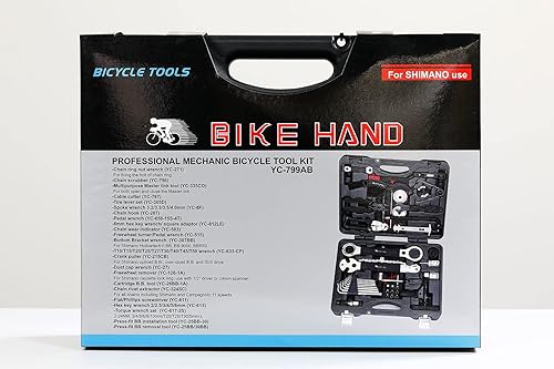 Miniatura 3 de BikeHand - Kit de herramientas de reparación de bicicletas con llave dinamométrica - Kit de herramientas de calidad para mantenimiento de bicicletas
