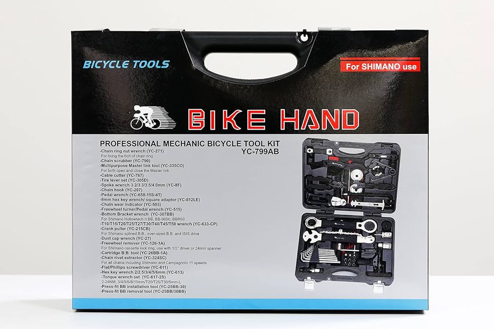 [新品未使用品]BIKE HAND [シマノ] YC-799 Amazon.co.jp: BIKE HAND 自転車 工具セット 21点 トルクレンチ