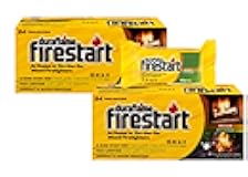 Duraflame Fire Starter for Indoor and Outdoor Use - Quick Ignition Logs for BBQ, Fireplace, Fire Pit and Campfires (48 Pack)