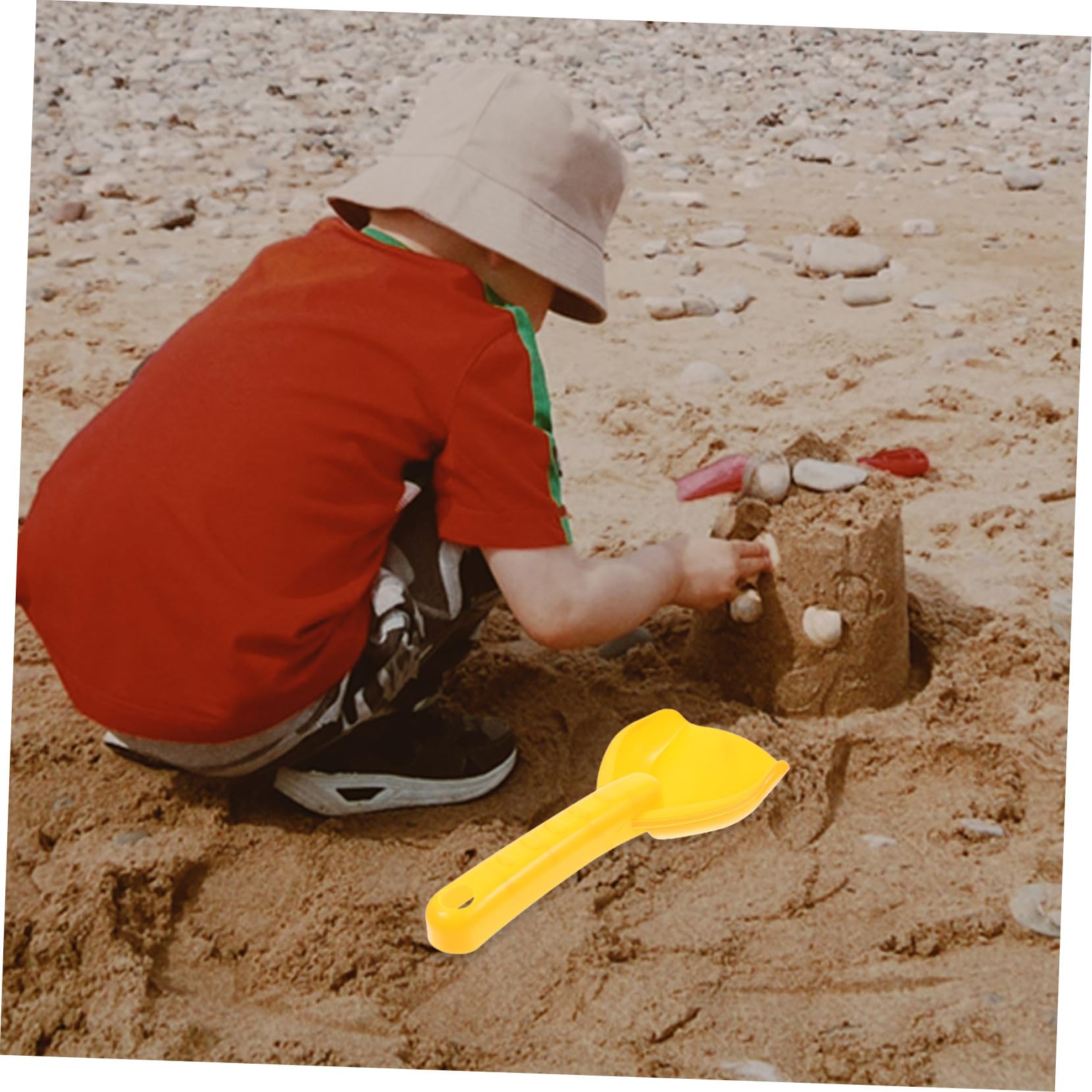Hohopeti 20 Pezzi Spiaggia Giocattoli per e Portatile Colorata e Creativa per Giochi Estivi all