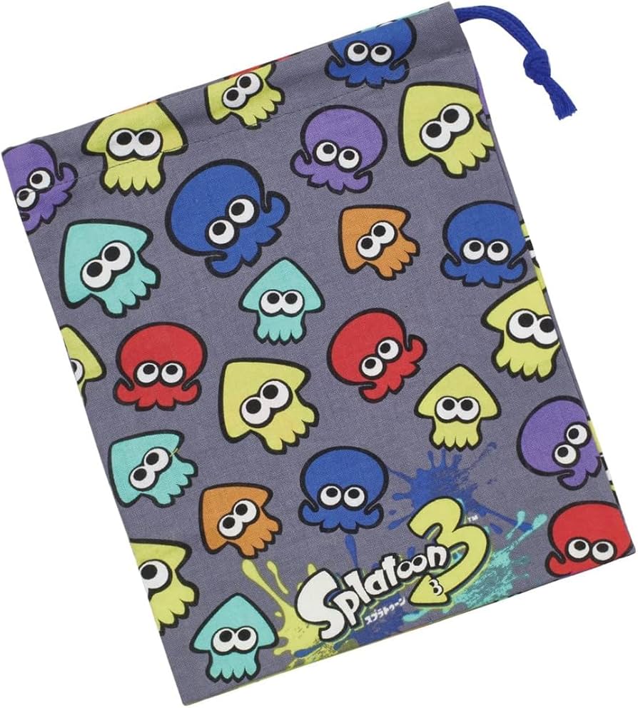 スプラトゥーン　いろいろセットで Amazon | スプラトゥーン3 コップ袋 巾着 巾着袋 両面プリント