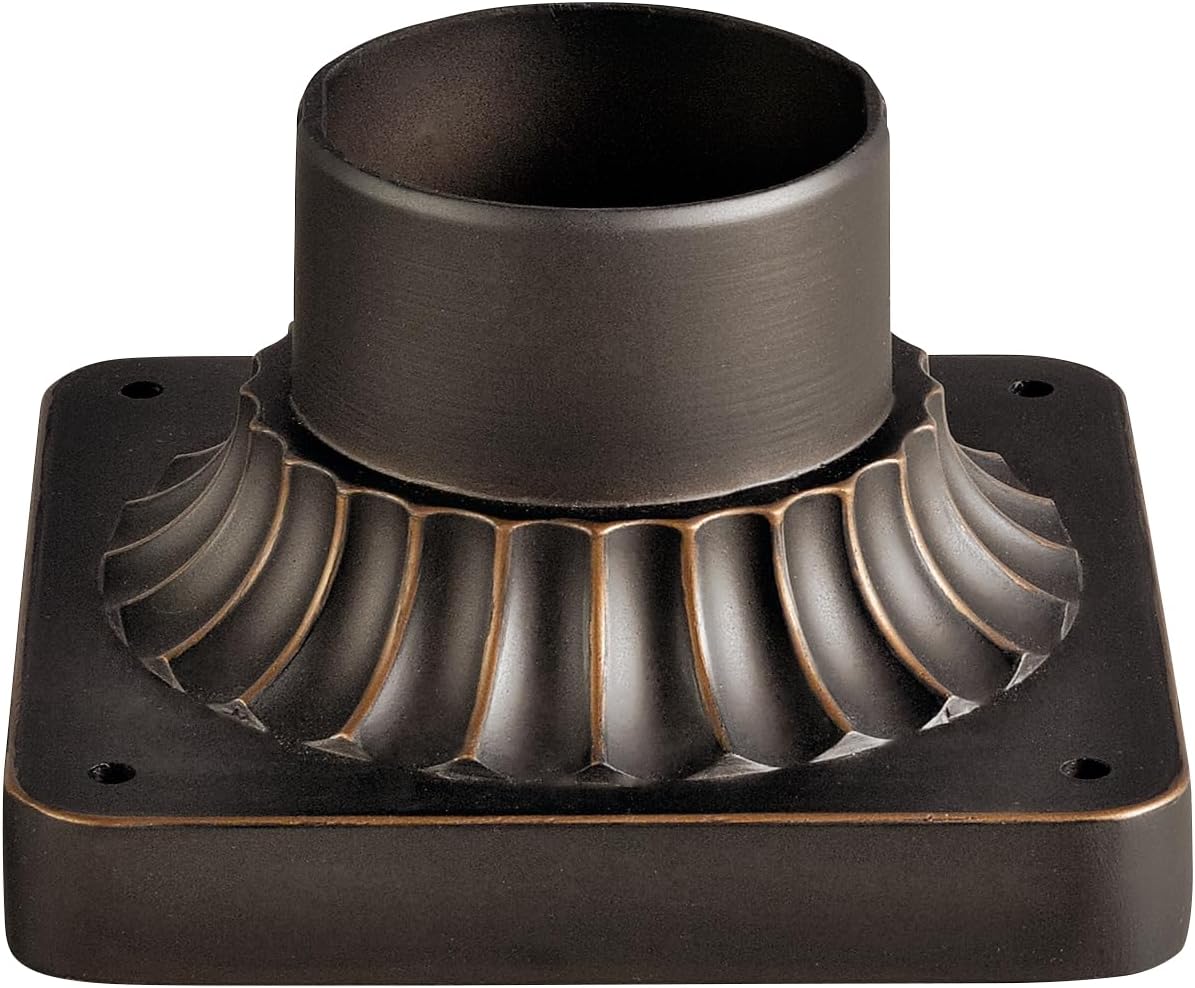 Kichler 9592RZ Pedestal Mount, Rubbed Bronze