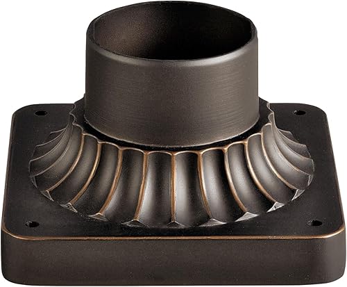 Kichler 9592RZ Soporte de pedestal, bronce frotado