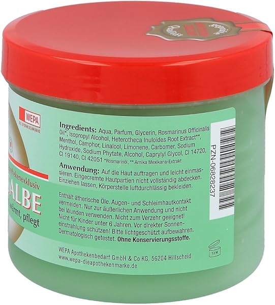 Marke: Kebnor PFERDESALBE WEPA 500 ml in use