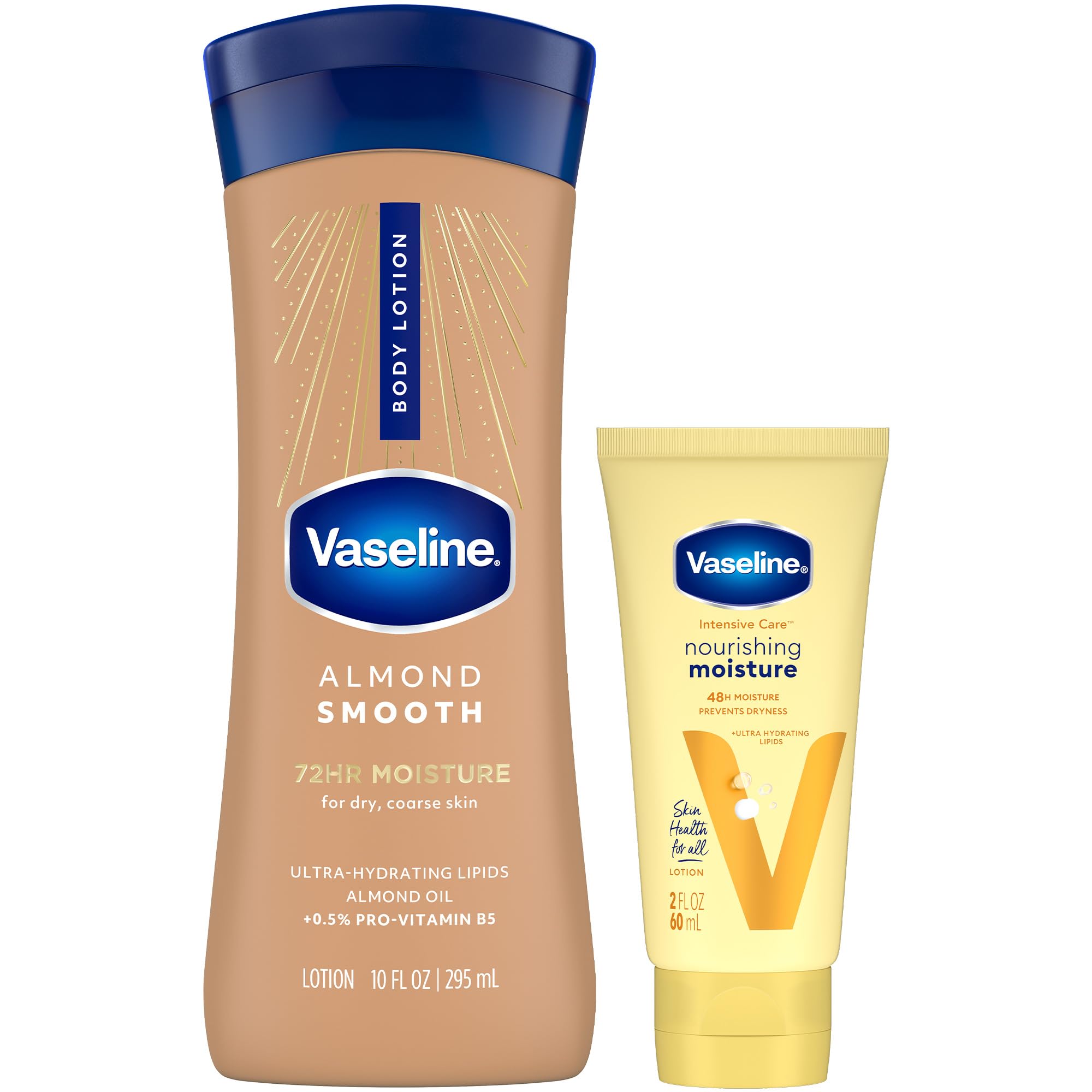 Amazon.com : Vaseline Body Lotion, Almond Smooth, 72HR Moisture