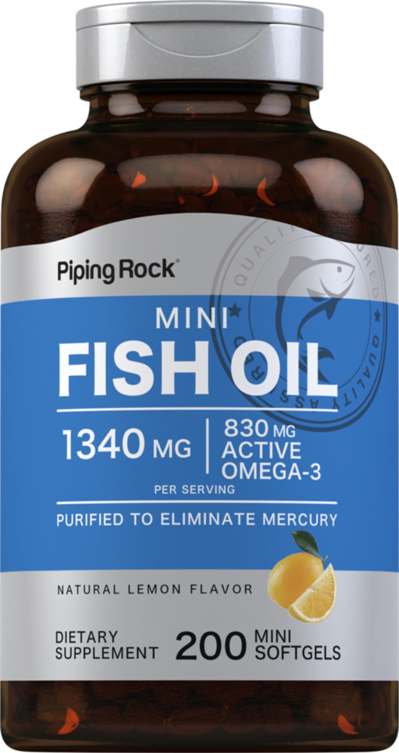 GNC Triple Strength Fish Oil Mini,120 Mini Softgels