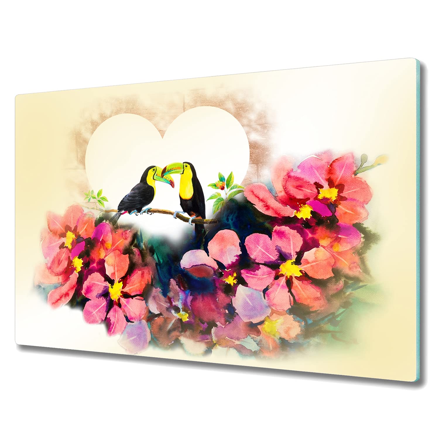 Tapis de découpe en verre 80x52 cm pour éviter les rayures sur plaque induction