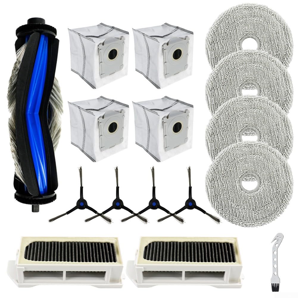 Kit di manutenzione di routine per ECOVACS per Deebot per mini robot aspirapolvere con spazzola a Kit di manutenzione di routine per ECOVACS per Deebot per mini robot aspirapolvere con spazzola a