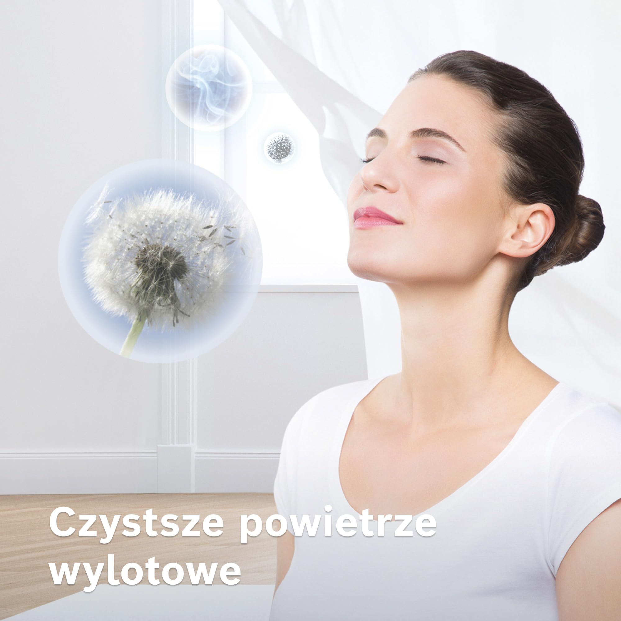 Bosch Serie 4 ProHygienic Odkurzacz 550 W, BGC21HYG1, biało-turkusowy | Bezworkowy | Cylindryczny | Filtr higieniczny UltraAllergy | Mocny | Kompaktowy