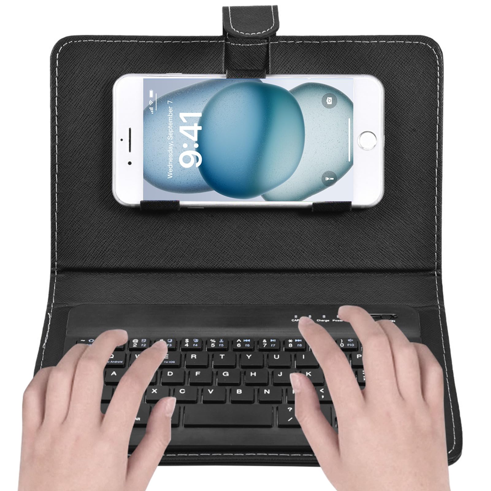 Tapez 3-Logitech K380-Juste De Clavier En Cuir PU, étui De Voyage