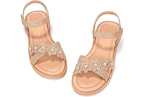 Elva Girls Dressy Sandals: Enchanting Footwear for Special Occasions