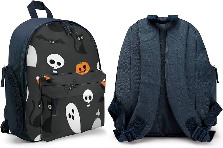 Amazon.co.jp: リュック ハロウィン おばけ スカル 猫 キッズ リュック