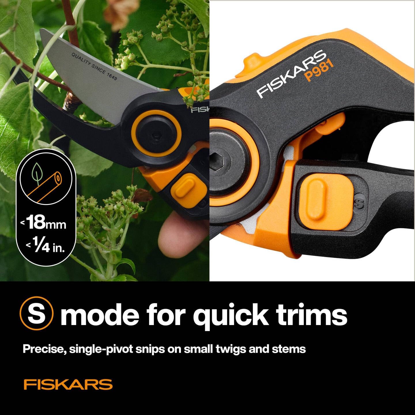 Fiskars X-Series DualAction Pruner P981