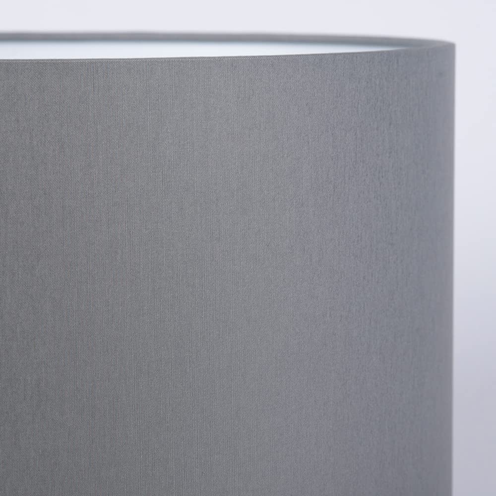 Uniqq Lampenschirm Stoff grau Ø 40 cm - 40 cm hoch