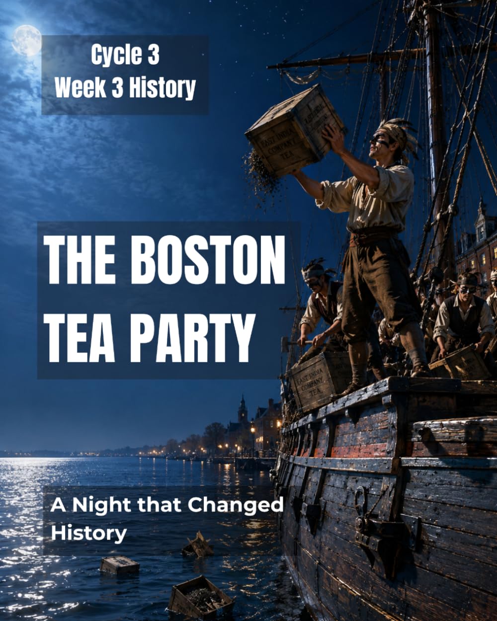 The Boston Tea Party: A Night That Changed History: Cycle 3, Week 3 History (Cycle 3 History)
