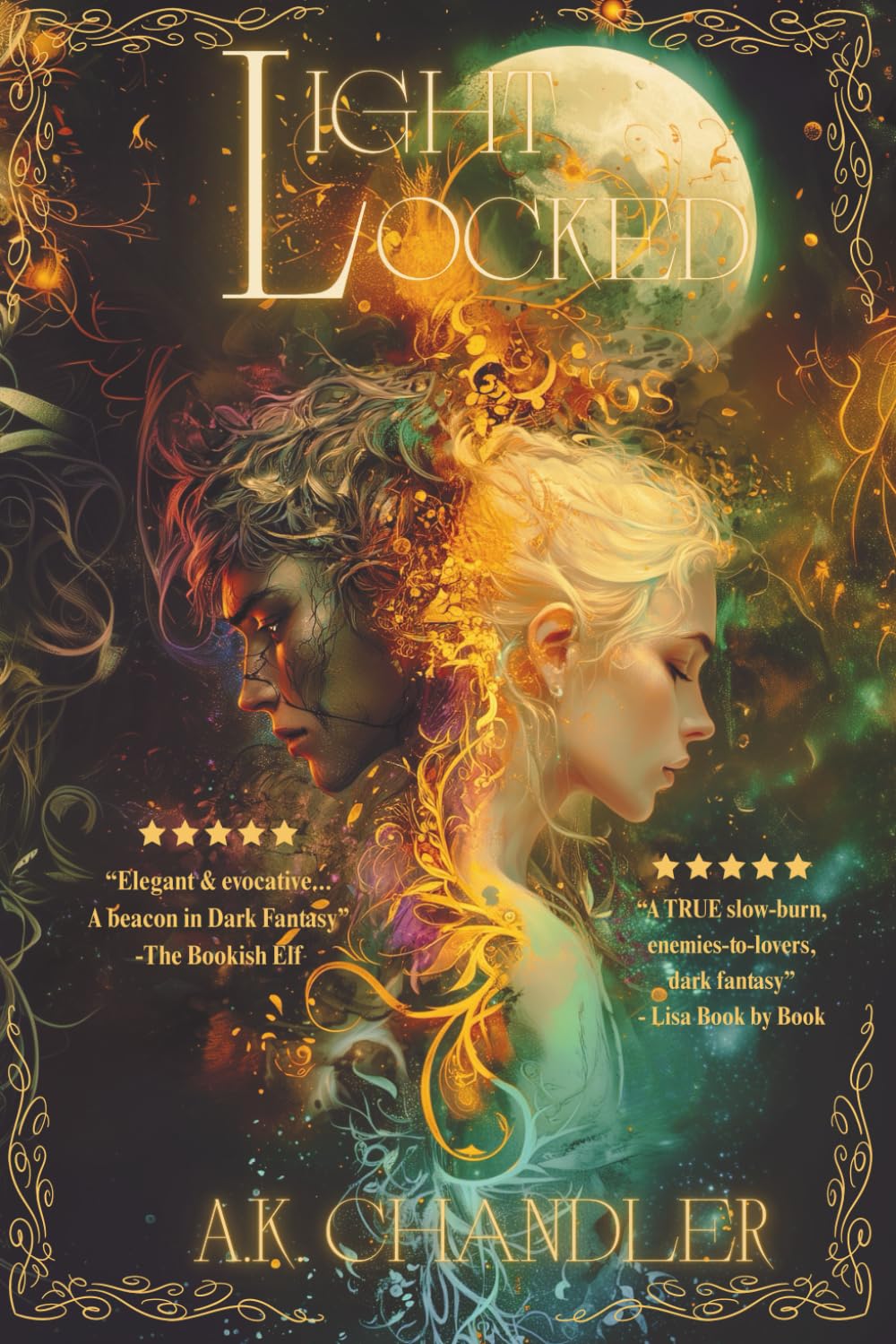 Light Locked: A Fantasy, Enemies to Lovers, Slow Burn Romance (Light Locked Series)