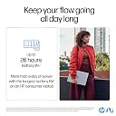 HP OmniBook X Laptop, Snapdragon® X Elite X1E-78-100,14inch(35.6 cm),2.2K Touch Display,IPS,16GB LPDDR5x,1TB SSD,Next Gen Windows, Copilot +,Blue,1.34 kg,14-fe0121QU gallery image