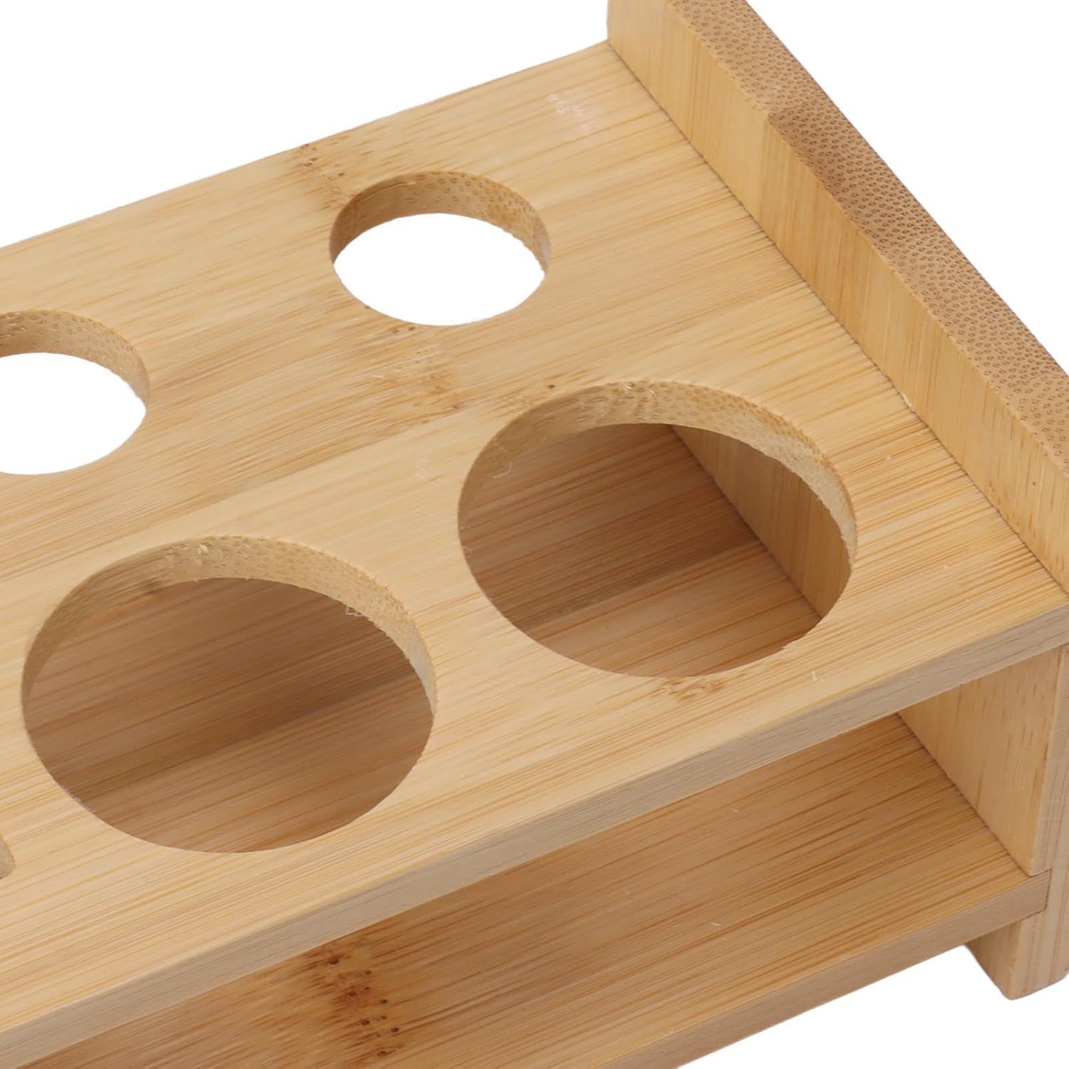 Soporte para Coctelera De Gran Capacidad, Estante De Madera Que Ahorra Espacio para Utensilios De Cocina Y Bar, Organizador Elegante para Artículos Esenciales De Coctelería Doméstica.
