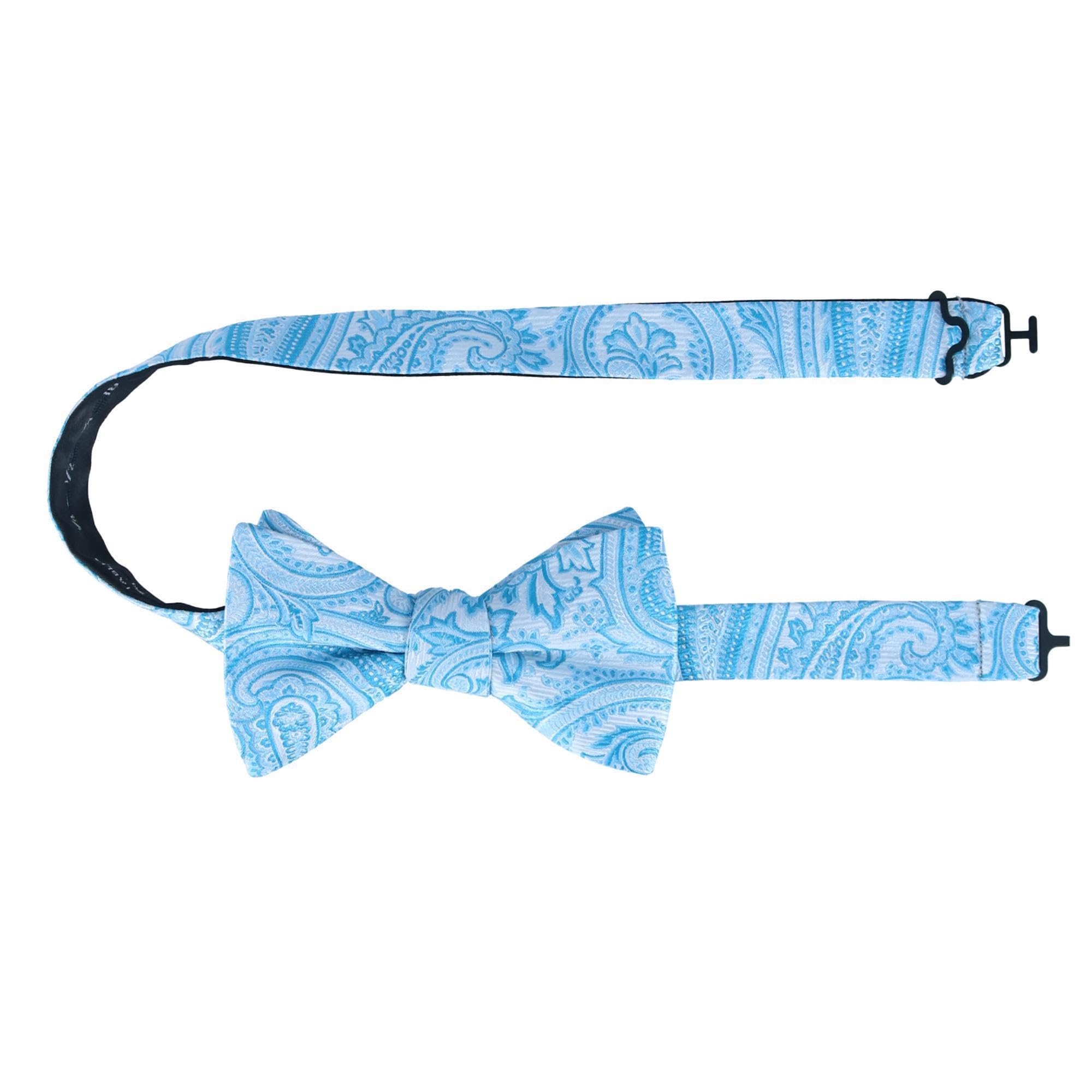 Trafalgar Papillon Sobee Paisley in seta, Azzurro chiaro, taglia unica