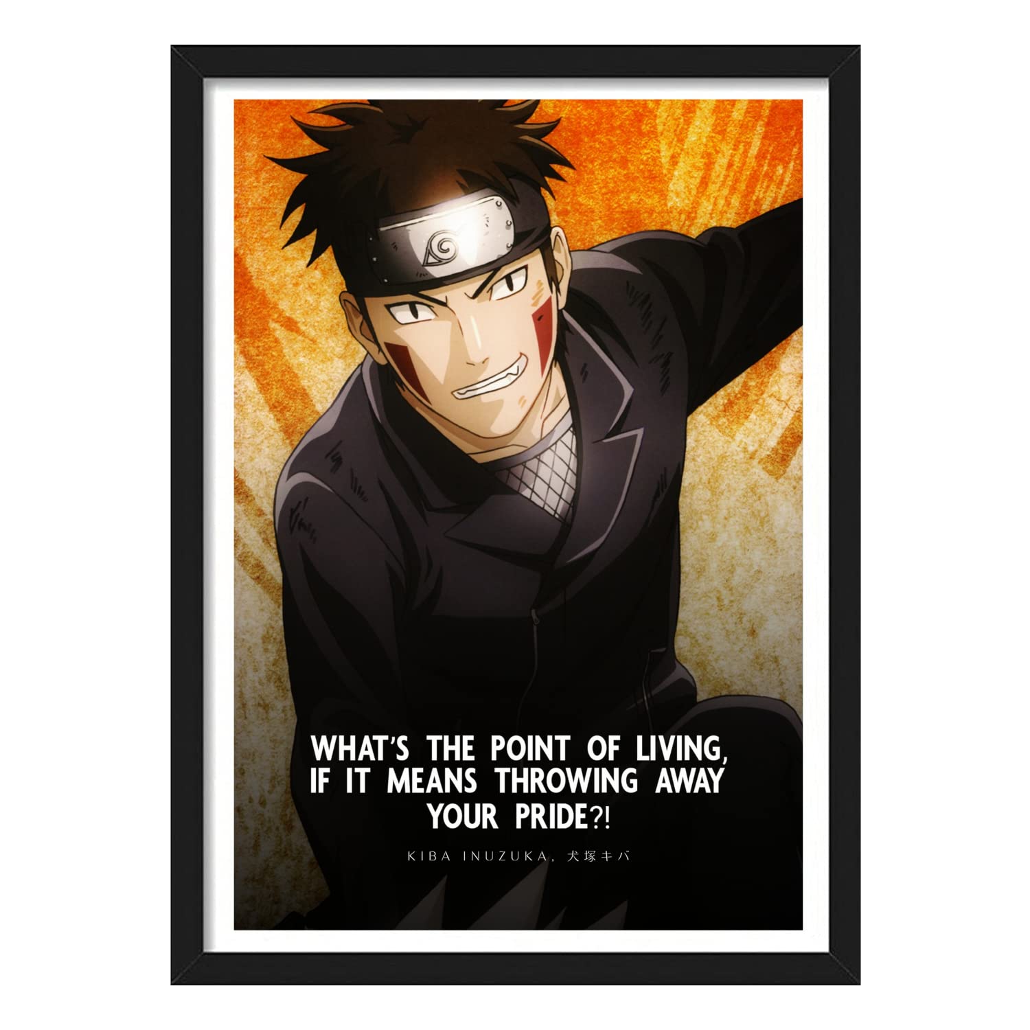 Naruto Shippuden Framed Poster - Minato Namikaze Art -13