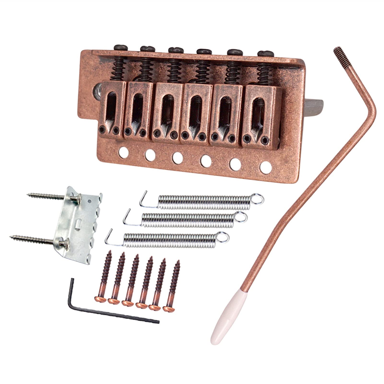 6 Sella Piatta Stringa Singolo Tremolo Bridge Per Sq St. Sostituzioni Di Chitarra Elettrica. ponte chitarra