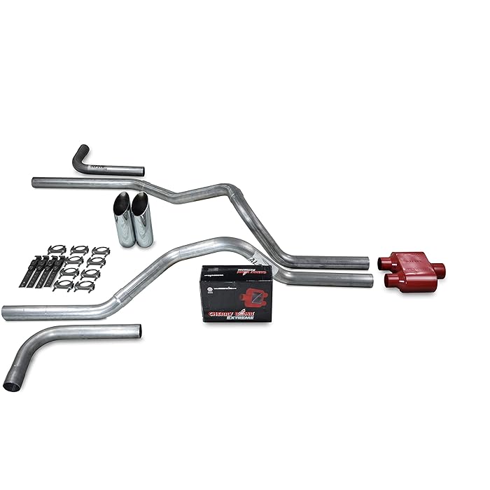 Buy Truck Exhaust Kits Shop Line Dual Exhaust Sytem 2.5 inch