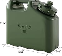 Vista 3 de Scepter 2.5 Gallon True Military BPA Free Water Container, Food Grade Water Jug for Camping and Emergency Storage, Green