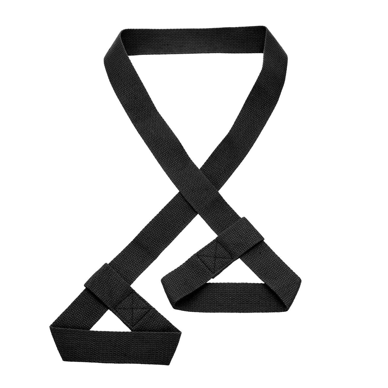 TIXIPEM Roller Skate Leash [1Pcs] - Adjustable Ski Boots Carrier Strap Use for Ski & Snowboard Boots & Yoga Mats - [Black] Reusable Shoulder Sling Leash