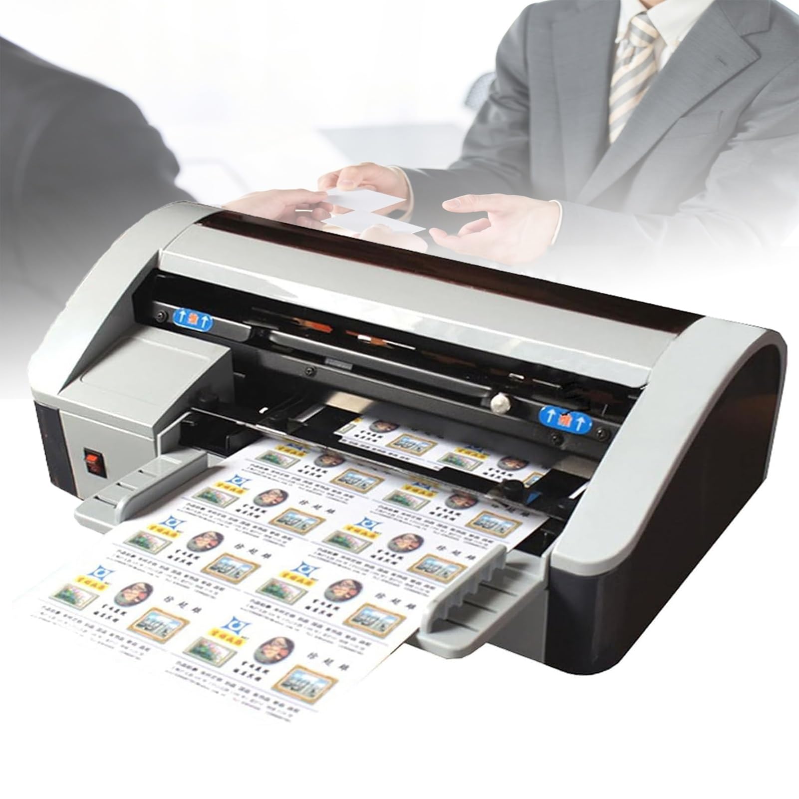 Massicot électrique de table pour imprimer ses cartes de 30 à 40 pcs/Min