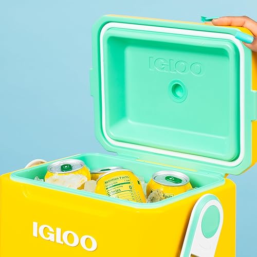 Miniatura 9 de Igloo Enfriador estilo picnic con etiqueta de 11 cuartos de galón demasiado atado