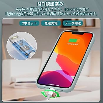 Amazon.co.jp: USB-C Lightningケーブル タイプC ライトニング