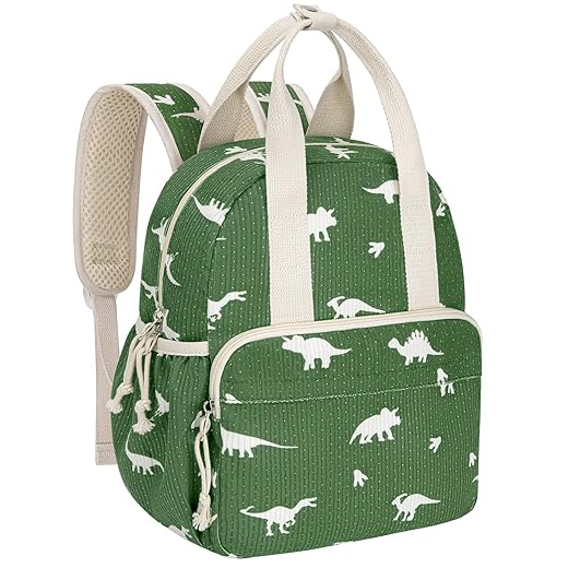 Mochila infantil de veludo cotelê para meninas e meninos de 2 a 5 anos, resistente à água, bolsa de livros durável para creches pré-escolares