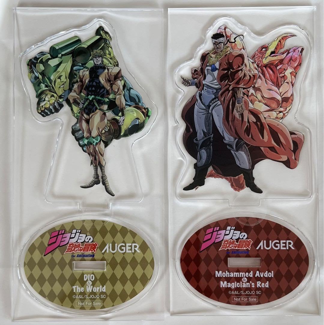 Amazon.co.jp: JOJO × AUGER 貝印 カミソリ アクリルスタンド ディオ