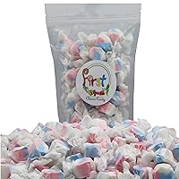 Vista 2 de Variedad de caramelos gourmet de agua salada (Patriótico americano rojo blanco azul, 1 libra)