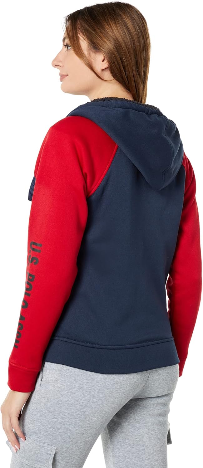 U.S. POLO ASSN. Raglan Color-Block Hoodie - Image 2