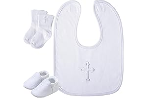 Adorable Christening Decorations for Girls: 5-Piece Gift Set