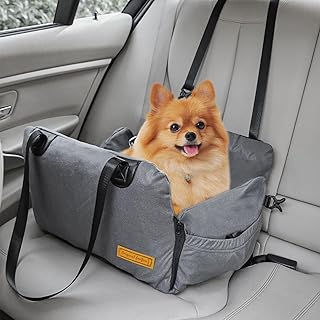 ドライブボックス 犬 車 シート車用ケージ 中小型犬に適用 クッション付き 5面防水 多機能 コンパクト 省スペース 型崩れ防止 飛び出し防止リード付き 折り畳み可能 取り外して洗濯可能 コンソール 助手席 後部席通用